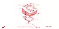 CYLINDRE pour Honda FOURTRAX 350 RANCHER 4X4 de 2006