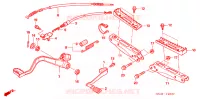REPOSE PIED pour Honda FOURTRAX 350 RANCHER 4X4 de 2006