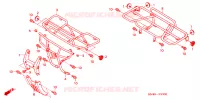 SUPPORT pour Honda FOURTRAX 350 RANCHER 4X4 de 2006