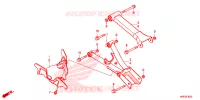 BRAS ARRIERE pour Honda FOURTRAX 500 FOREMAN RUBICON 4X4 AT IRS DCT de 2017