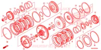 EMBRAYAGE pour Honda FOURTRAX 500 FOREMAN RUBICON 4X4 AT IRS DCT de 2017