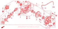 COUPLE CONIQUE pour Honda FOURTRAX 650 RINCON de 2005