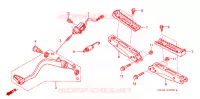 REPOSE PIED pour Honda FOURTRAX 650 RINCON de 2005