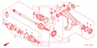 ROTULE ARRIERE pour Honda FOURTRAX 650 RINCON de 2005