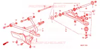 TRIANGLES AVANT pour Honda FOURTRAX 650 RINCON de 2005