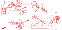 CLIGNOTANT pour Honda SHADOW 600 VLX DELUXE de 2004