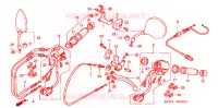 COMMODO   LEVIER   CABLE pour Honda SHADOW VT 750 SPIRIT D de 2002