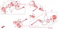 CLIGNOTANT pour Honda SHADOW VT 750 SPIRIT D de 2002