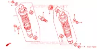 AMORTISSEUR ARRIERE pour Honda SHADOW VT 750 SPIRIT D de 2006
