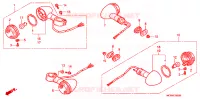 CLIGNOTANT pour Honda SHADOW VT 750 SPIRIT D de 2006