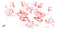 COUVRE CULASSE pour Honda SHADOW VT 750 SPIRIT D de 2006