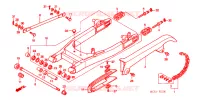 BRAS OSCILLANT pour Honda SHADOW VT 750 SPIRIT D de 2003