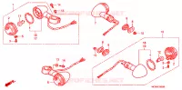 CLIGNOTANT pour Honda SHADOW VT 750 SPIRIT D de 2003