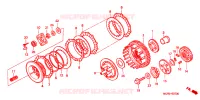 EMBRAYAGE pour Honda SHADOW VT 750 SPIRIT D de 2003