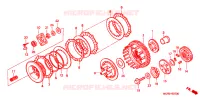 EMBRAYAGE pour Honda SHADOW VT 750 SPIRIT D de 2003