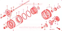 EMBRAYAGE pour Honda VTR 1000 SUPER HAWK BLUE de 2003