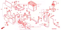 BATTERIE pour Honda VTX 1300 C de 2004