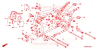 CADRE pour Honda VTX 1300 C de 2004