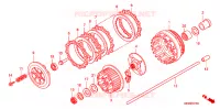 EMBRAYAGE pour Honda VTX 1300 C de 2004