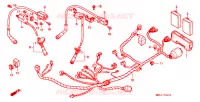 FAISCEAU DES FILS pour Honda TRANSALP 600 de 1989