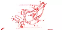 CADRE pour Honda TRANSALP 600 de 1990