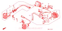 CLIGNOTANT pour Honda TRANSALP 600 de 1990