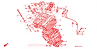 CYLINDRE pour Honda TRANSALP 600 de 1990