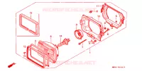 PHARE pour Honda TRANSALP 600 de 1990