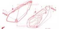 COUVERCLES LATERAUX pour Honda AFRICA TWIN 750 de 2000