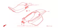 SELLE pour Honda Z 50 R de 1994