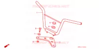 GUIDON pour Honda Z 50 R de 1998