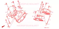 COUVERCLE DE POUSSOIR pour Honda VT 1100 SHADOW de 1993