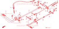 PEDALE pour Honda VT 1100 SHADOW de 1993
