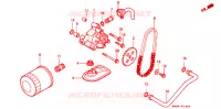POMPE A HUILE pour Honda VT 1100 SHADOW de 1995