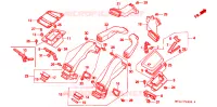 CONDUIT D'AIR pour Honda GL 1500 GOLD WING INTERSTATE de 1992