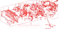 COMPTEUR pour Honda GL 1500 GOLD WING INTERSTATE de 1990