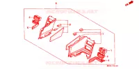 COUVERCLE LATERAUX pour Honda GL 1500 GOLD WING INTERSTATE de 1990