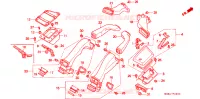 CONDUIT D'AIR pour Honda GL 1500 GOLD WING SE de 1996