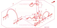 DISTRIBUTEUR D'AIR pour Honda GL 1500 GOLD WING SE de 1996