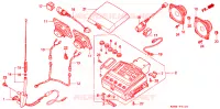 RADIO pour Honda GL 1500 GOLD WING SE de 1996
