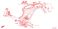 CADRE pour Honda LITTLE CUB 50 de 2017