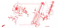 FOURCHE pour Honda LITTLE CUB 50 de 2017