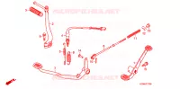 PEDALE   KICK pour Honda LITTLE CUB 50 de 2017
