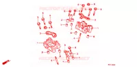 PALIER D'ARBRE A CAMES pour Honda SHADOW 600 VLX DELUXE de 1994