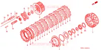 EMBRAYAGE pour Honda VALKYRIE 1500 F6C TOURER de 1999