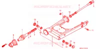 BRAS OSCILLANT pour Honda VALKYRIE 1500 F6C TOURER de 1998