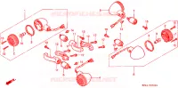 CLIGNOTANT pour Honda VALKYRIE 1500 F6C TOURER de 1998