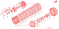 EMBRAYAGE pour Honda VALKYRIE 1500 F6C TOURER de 1998