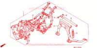 CADRE pour Honda GL 1500 GOLD WING SE de 1990