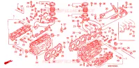 CULASSE pour Honda GL 1500 GOLD WING SE de 1990